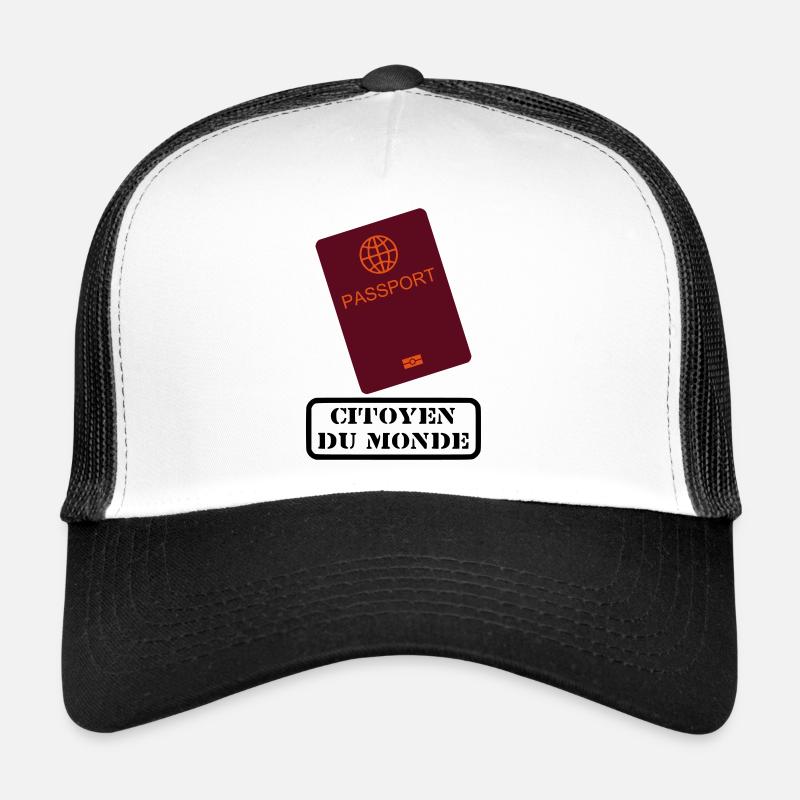 Citoyen du monde Casquette trucker 