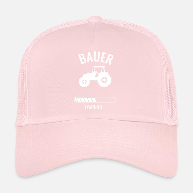 Bauer loading white Trucker Cap