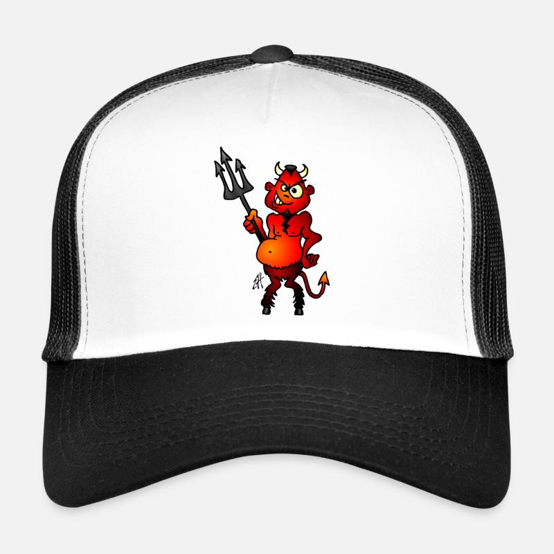 Dicker roter Teufel Trucker Cap