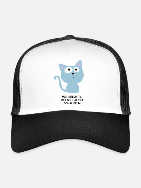 Swing Cat - Casquette trucker  - blanc/noir - Devant