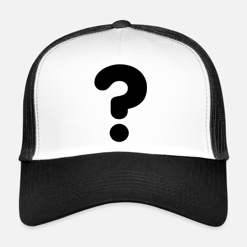 Point d’interrogation de l’image # Casquette trucker 