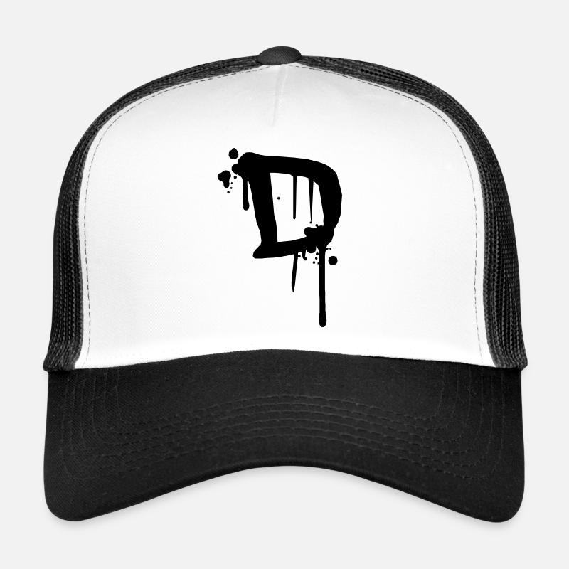 D Graffiti drops Farbklex blood spray Trucker Cap