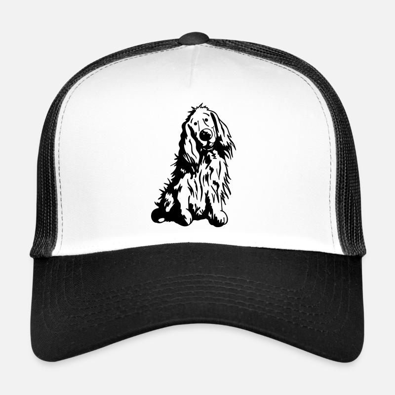 Verträumter Cocker Spaniel Trucker Cap