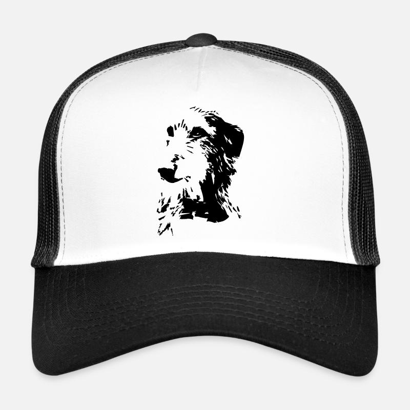 Tête écossaise de Deerhound Casquette trucker 