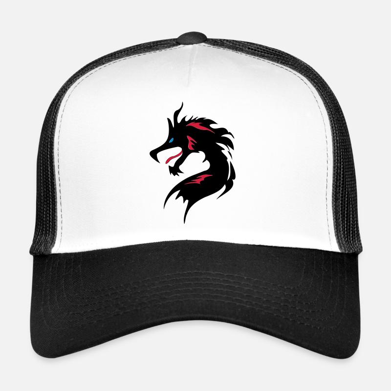OolCool Dragon Head-I Love Dragon- 龍 Trucker Cap