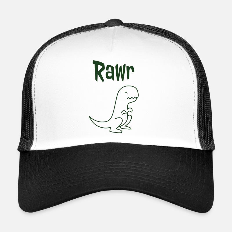 Rawr - Trucker Cap - Weiß/Schwarz