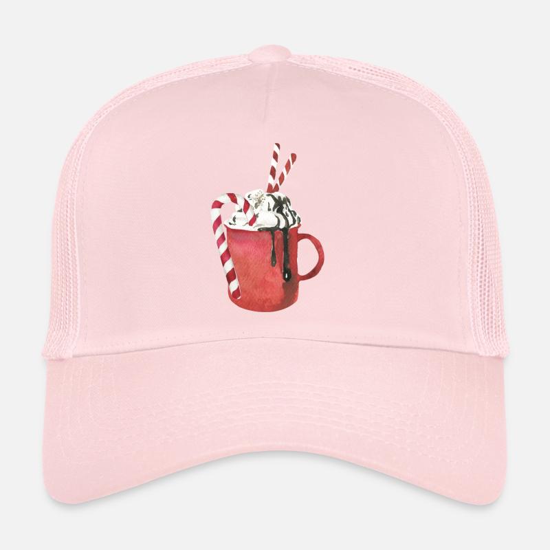 Hot chocolate and marshmallows Trucker Cap