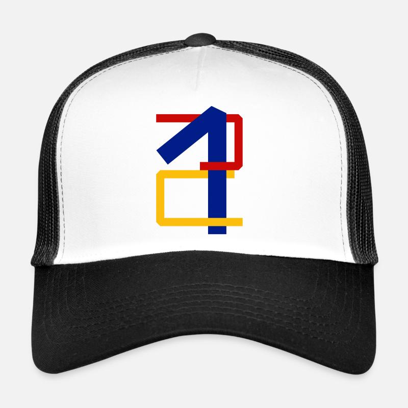 Twelve angular Trucker Cap