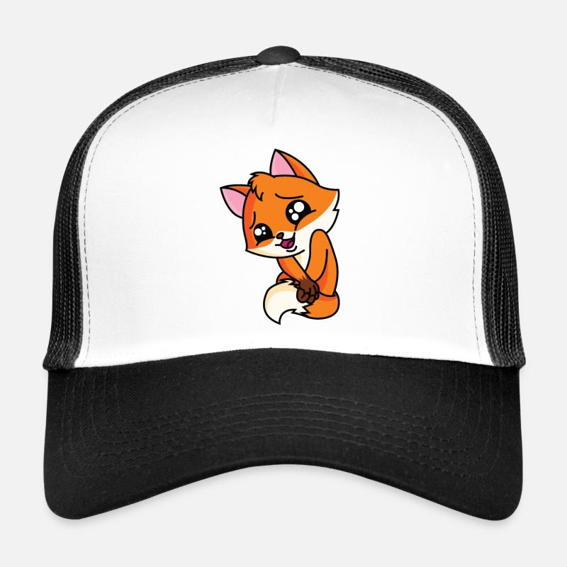 Renard heureux Casquette trucker 