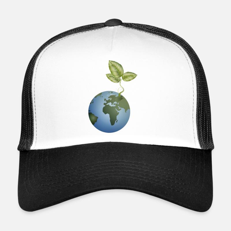 La graine dans le sol se déploie Casquette trucker 