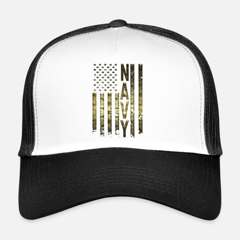 Army military navy armed forces soldier freedom Trucker Cap