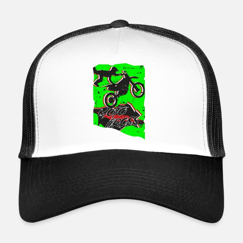 Cascade de motocross Casquette trucker 
