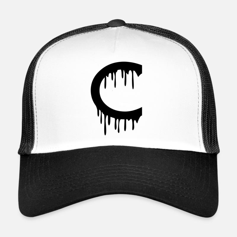 Lettre C Casquette trucker 