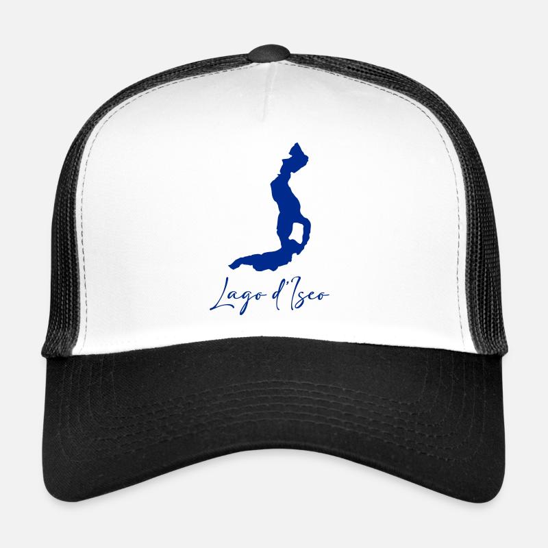 Iseosee - Trucker Cap - Weiß/Schwarz