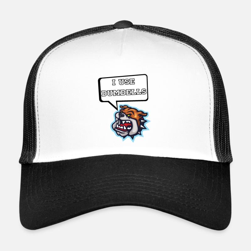 J’utilise des dumbells Casquette trucker 