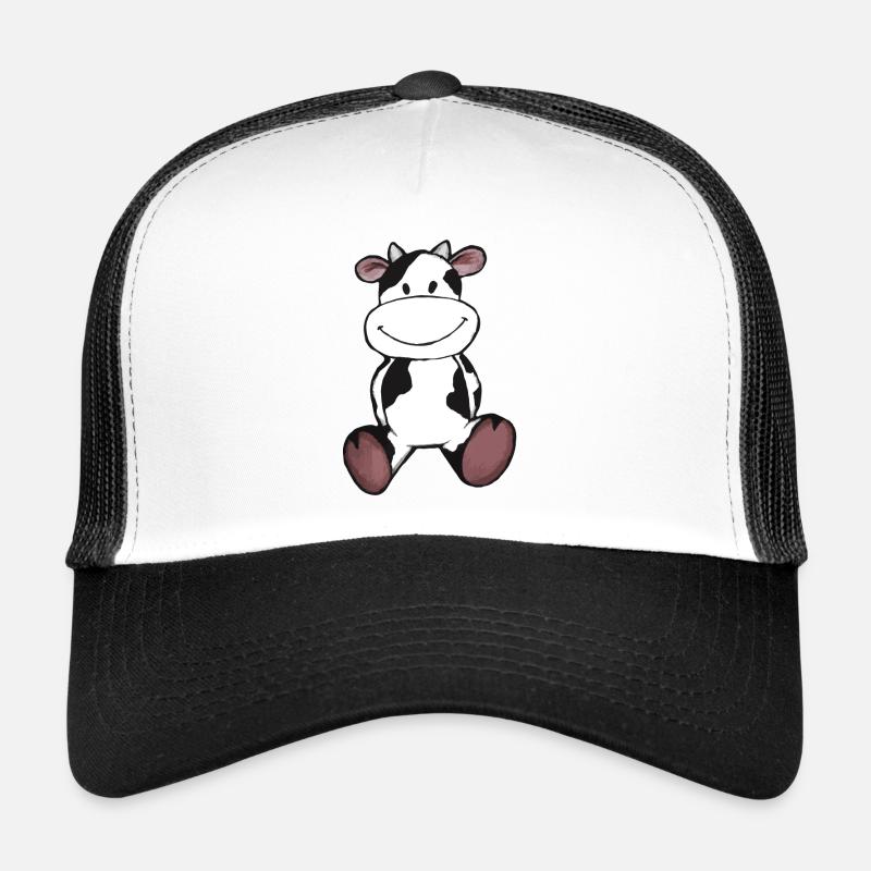 Happy cow - Trucker Cap - white/black