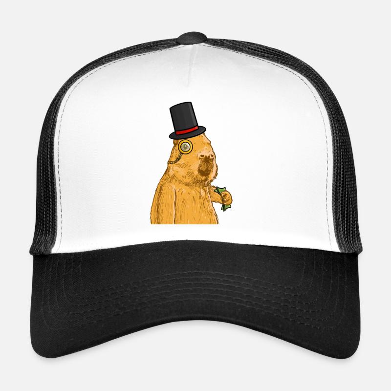Rich Capybara Trucker Cap