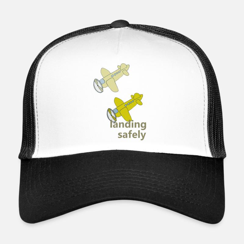landing safely Trucker Cap