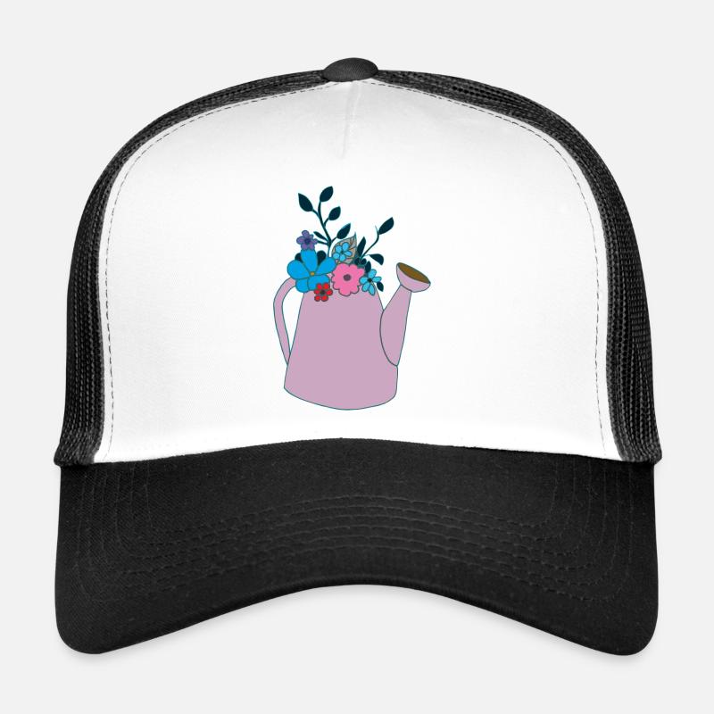 Watering can purple Trucker Cap