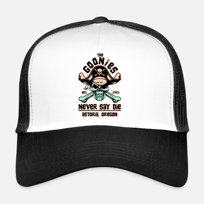 THE GOONIES 8 - Trucker Cap - white/black