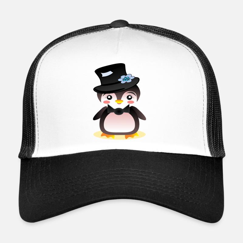 Pinguin Bräutigam - KINDER Trucker Cap