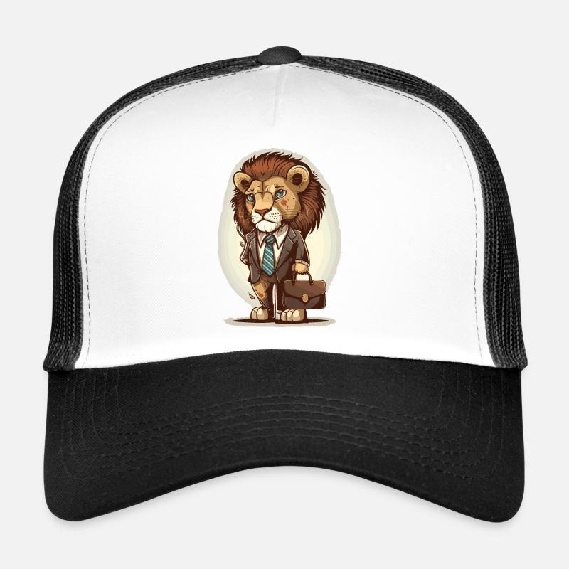 The Corporate Lion Trucker Cap