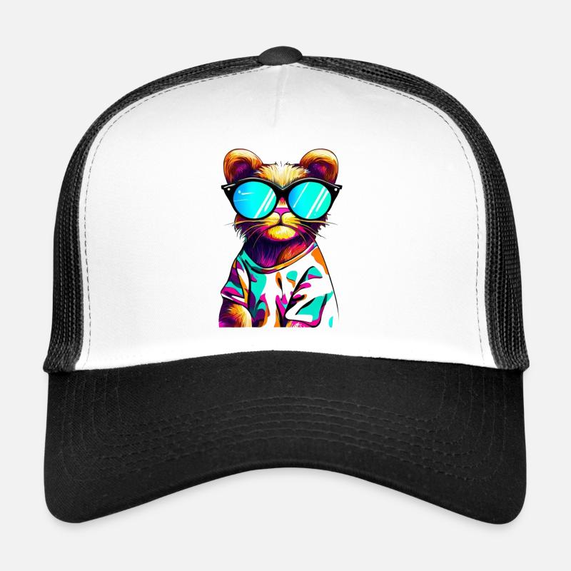 Chat cool Casquette trucker 