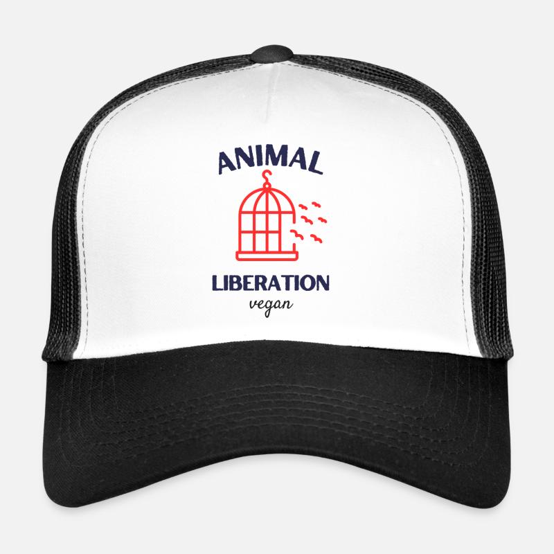 Animal Liberation, végétalien Casquette trucker 