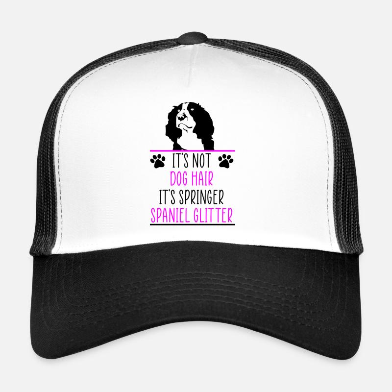 Springer-Zitat - Trucker Cap - Weiß/Schwarz