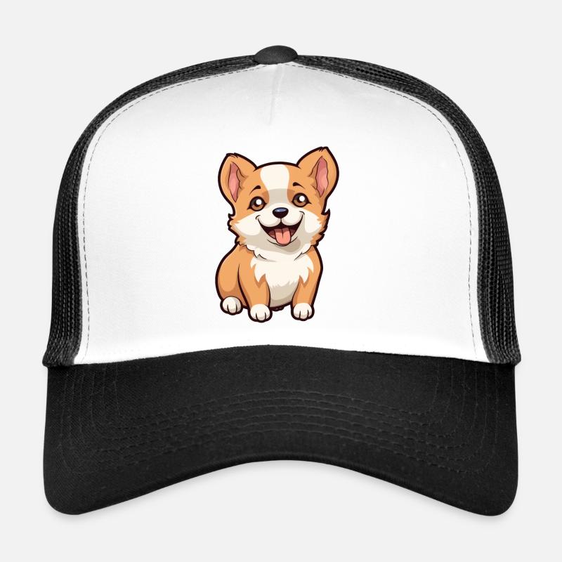Mignon petit chien Casquette trucker 
