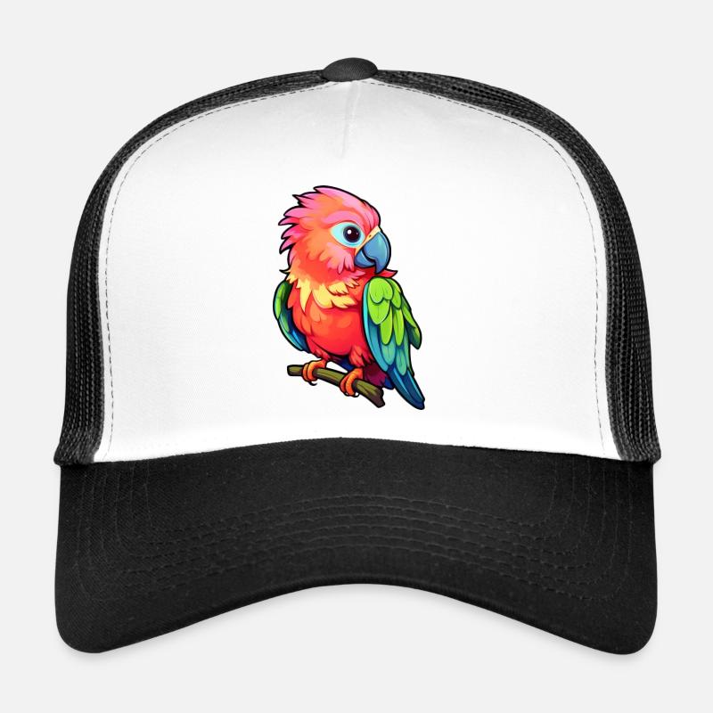 Perroquet Casquette trucker 