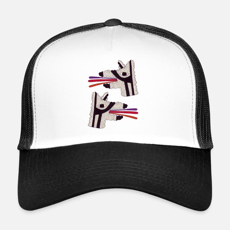 Dreizüngige Hunde Trucker Cap