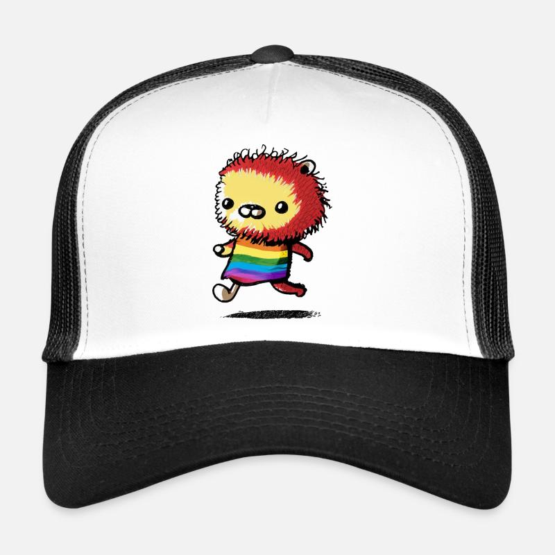 Rainbow animal Trucker Cap