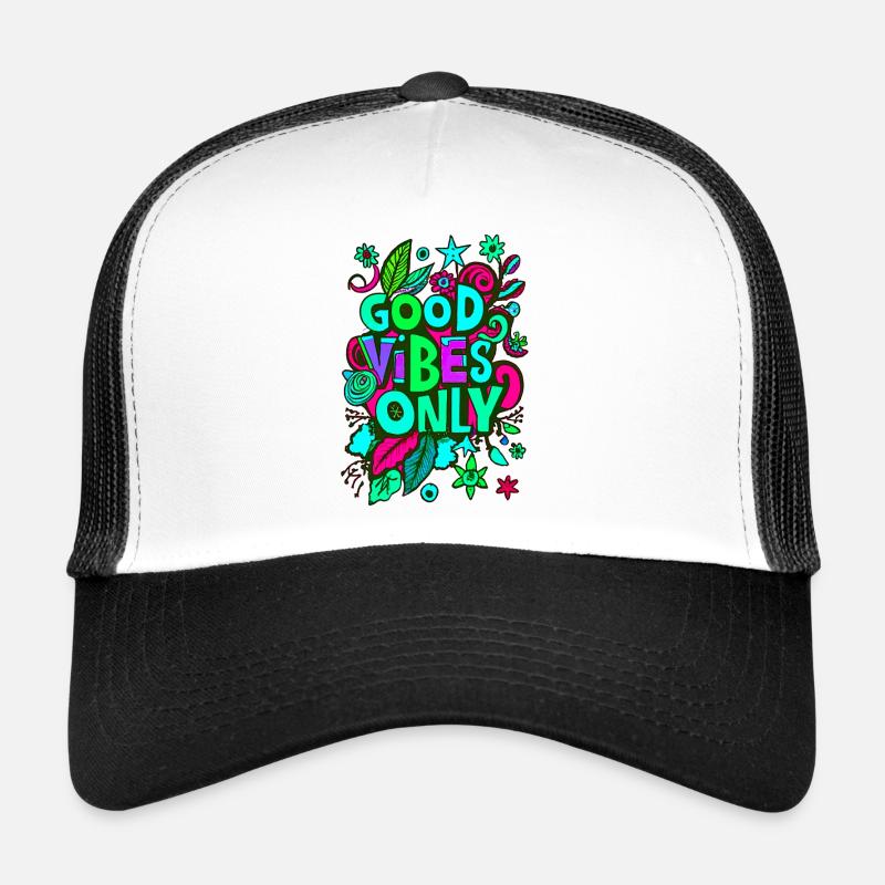bonnes vibrations seulement Casquette trucker 