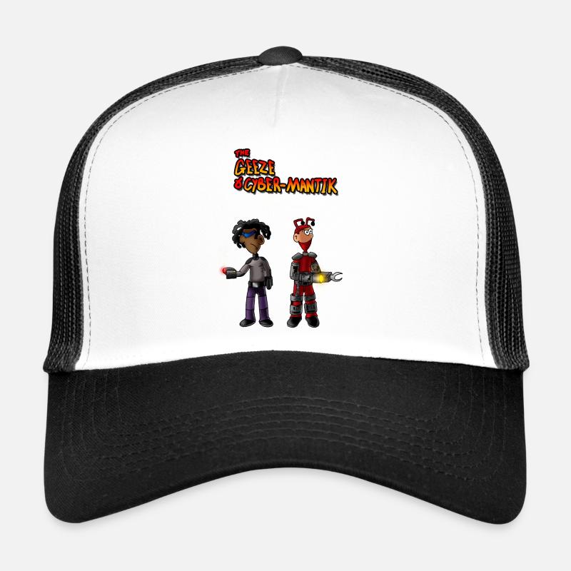 The Geeze & Cyber Mantik version 2 Trucker Cap
