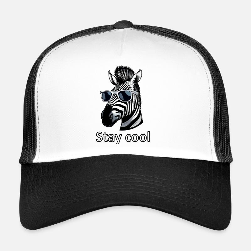 Cooles Zebra Trucker Cap