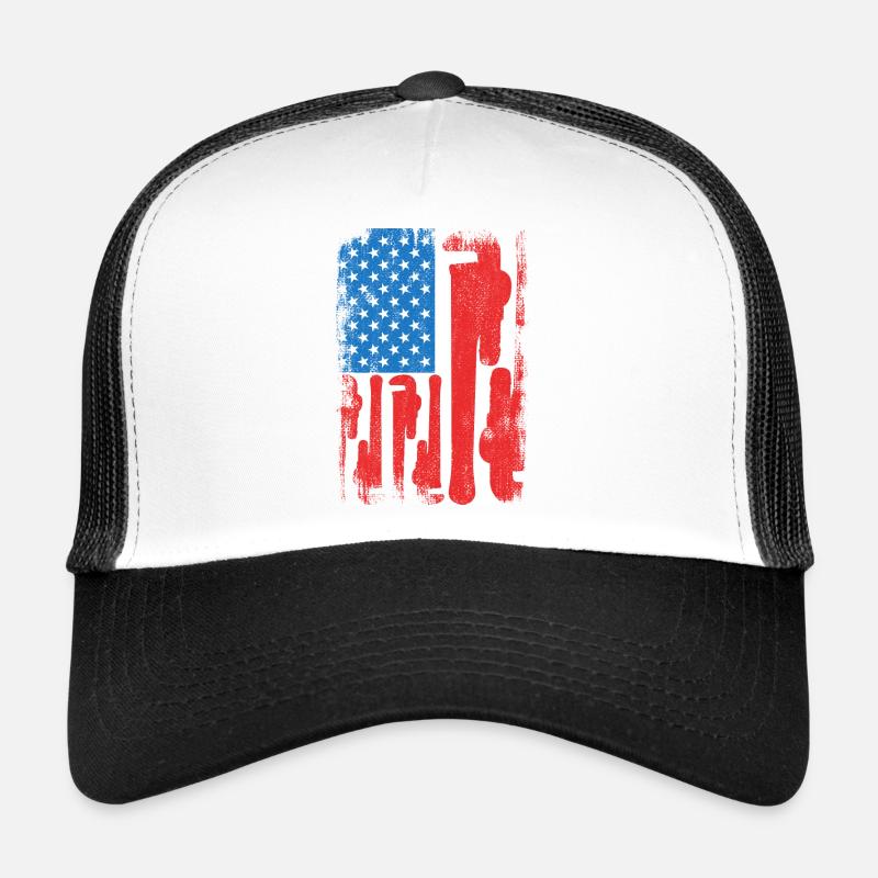 Installer USA Flag Trucker Cap