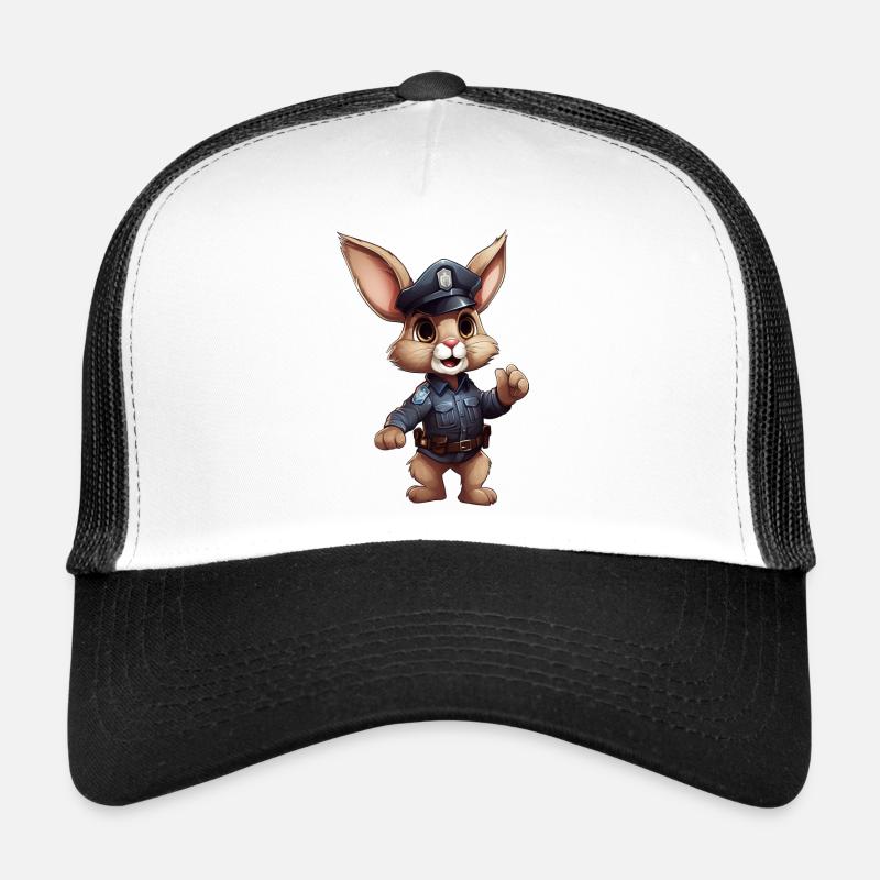Häschen Polizei Trucker Cap