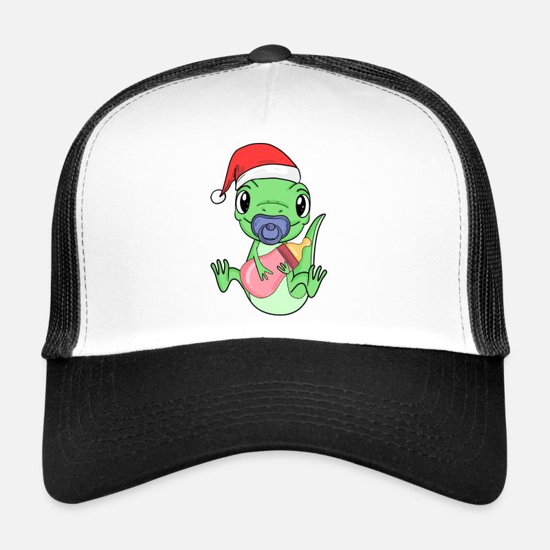 Lézard Bébé Noël Casquette trucker 