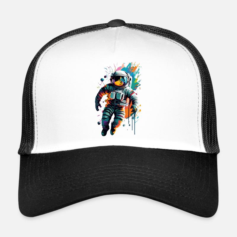 Astronaute dans l’espace spatial - Astronaut Space Casquette trucker 