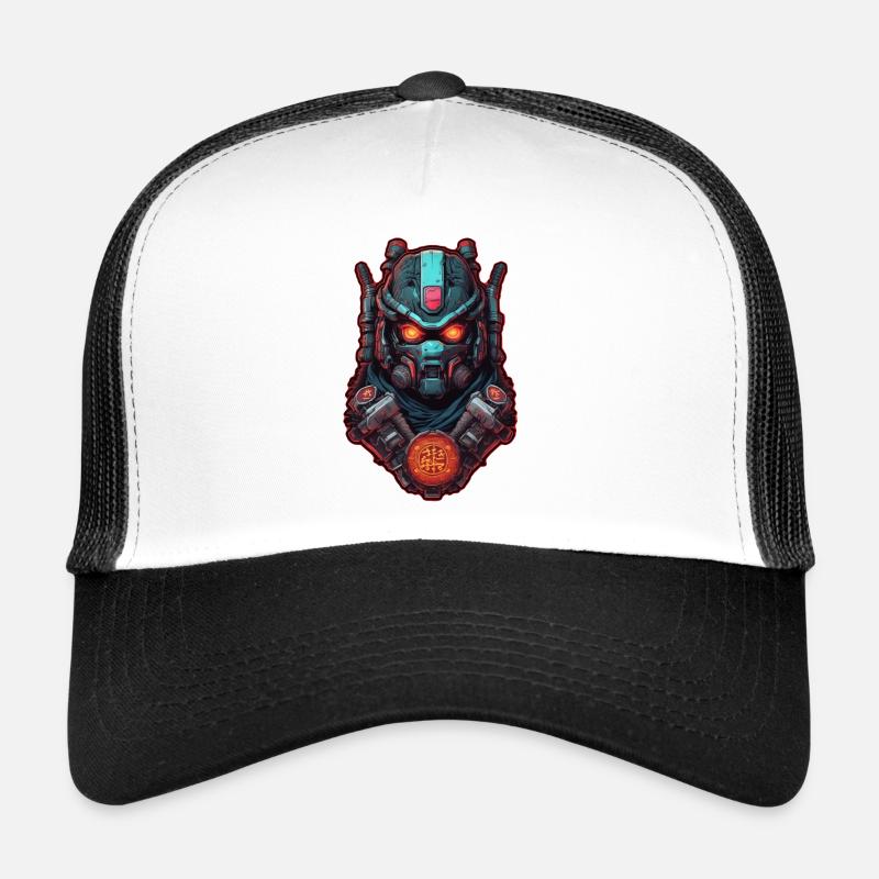 Samurai Warrior - Japan - Robot Trucker Cap