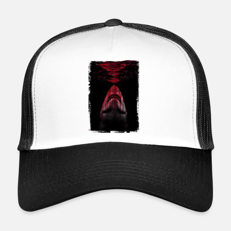 Der Hai - Trucker Cap - Weiß/Schwarz