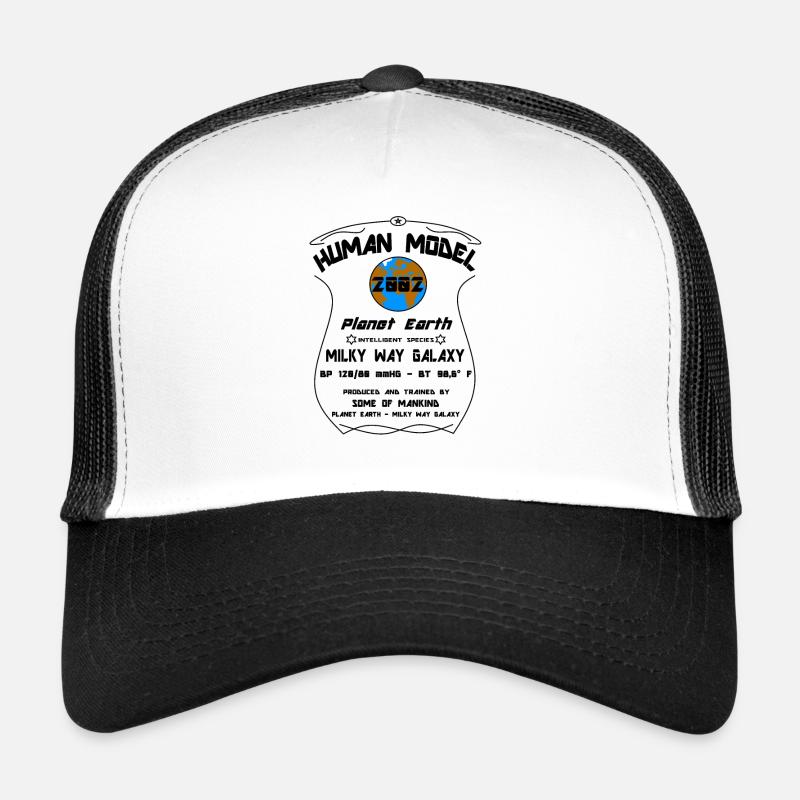 2002 - Trucker Cap - Weiß/Schwarz