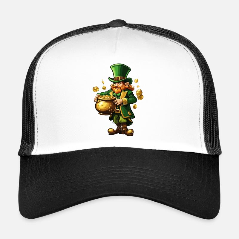 Leprechaun / Leprechaun / Green / Ginger / Ireland Trucker Cap