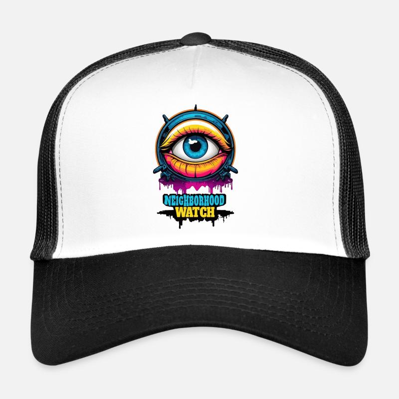 Surveillance de quartier Casquette trucker 