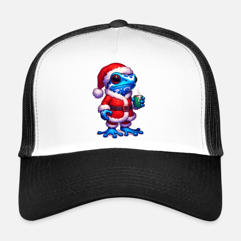 Père Noël, grenouille empoisonnée Casquette trucker 