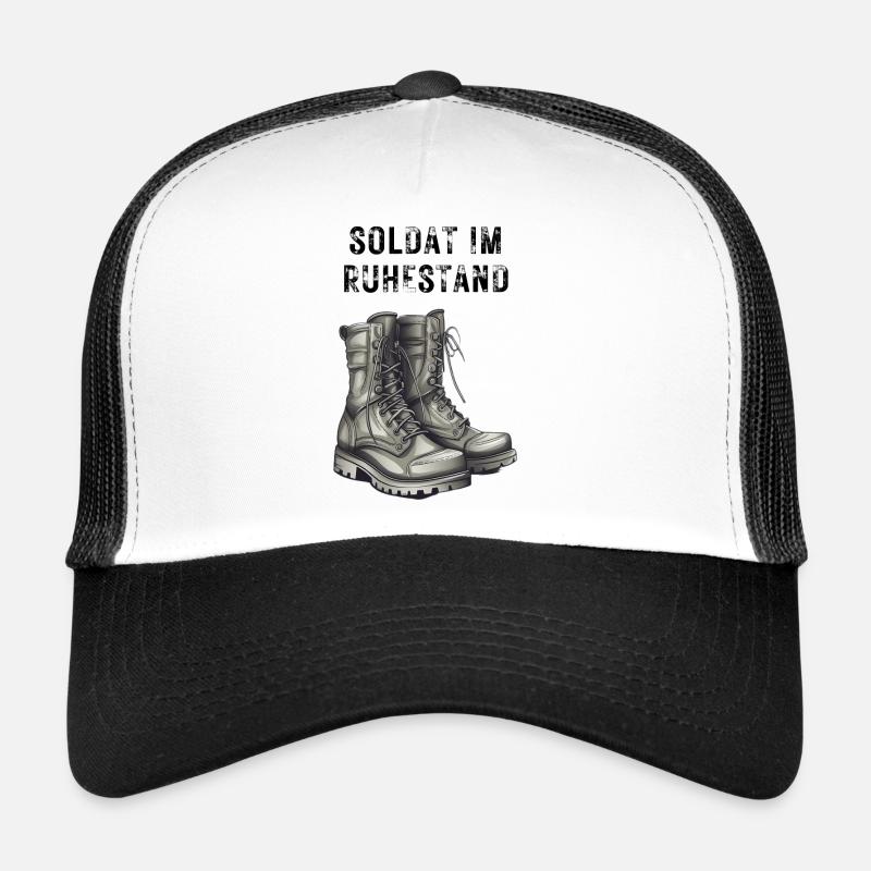 Soldat im Ruhestand Trucker Cap