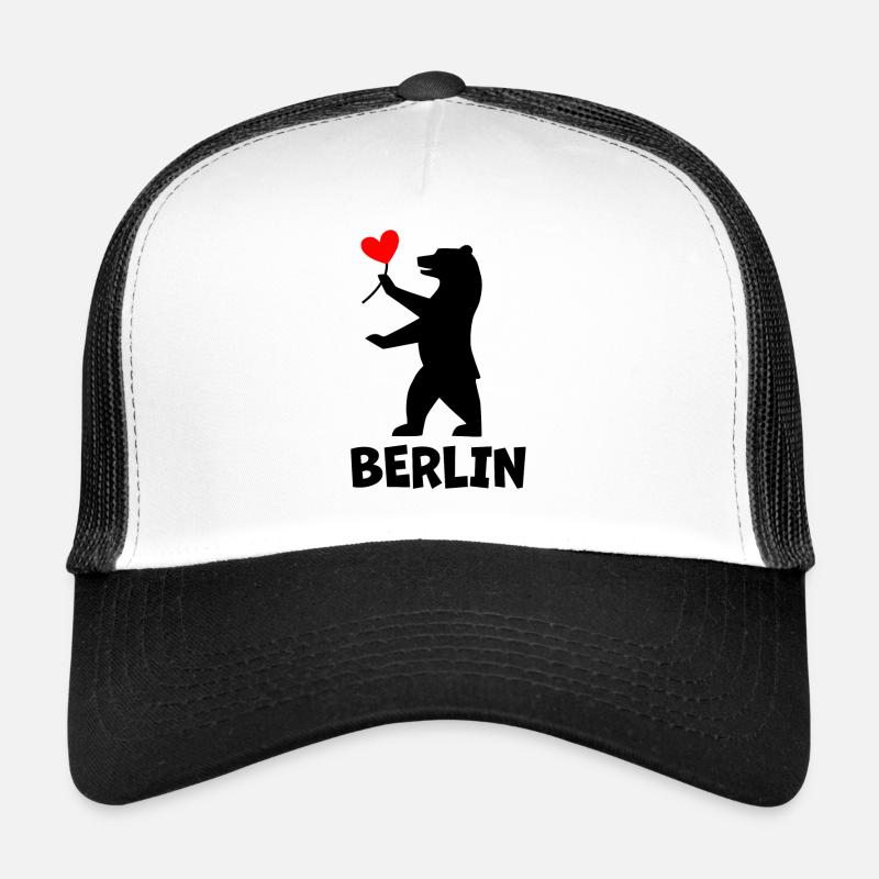 Ours de Berlin Casquette trucker 