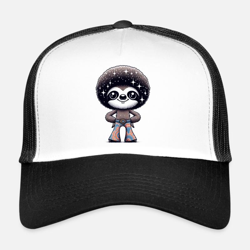 Disco Sloth : Groover de nuit étoilée Casquette trucker 