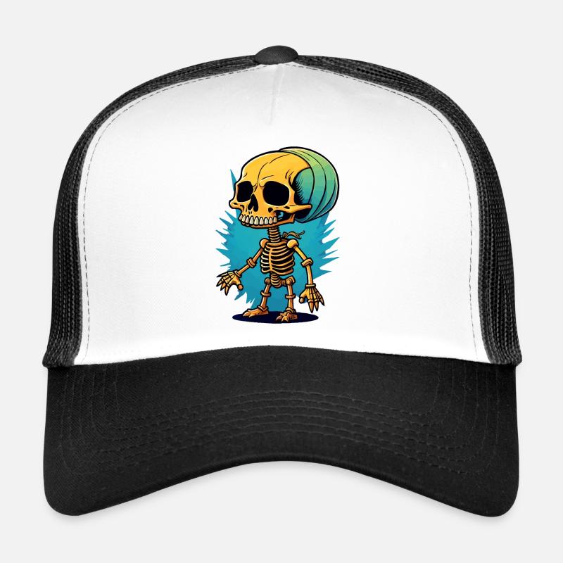 Skeleton Trucker Cap